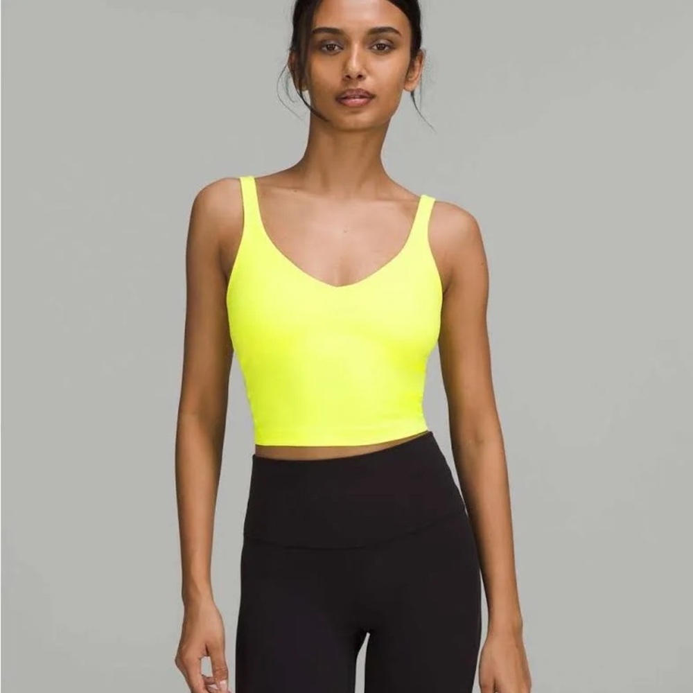 Lululemon Align Tank in Neon Yellow